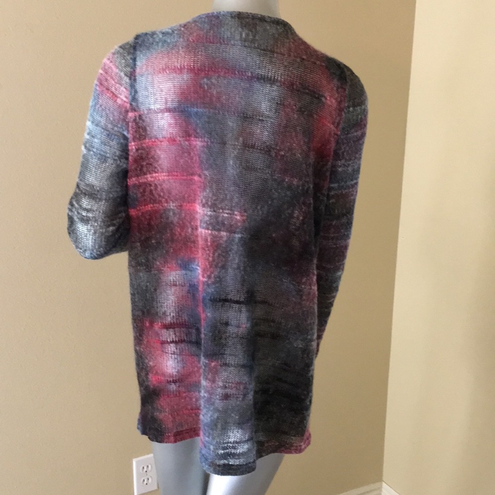 C. Oliver Ruffle Cardigan Sweater - Picture 5 of 11